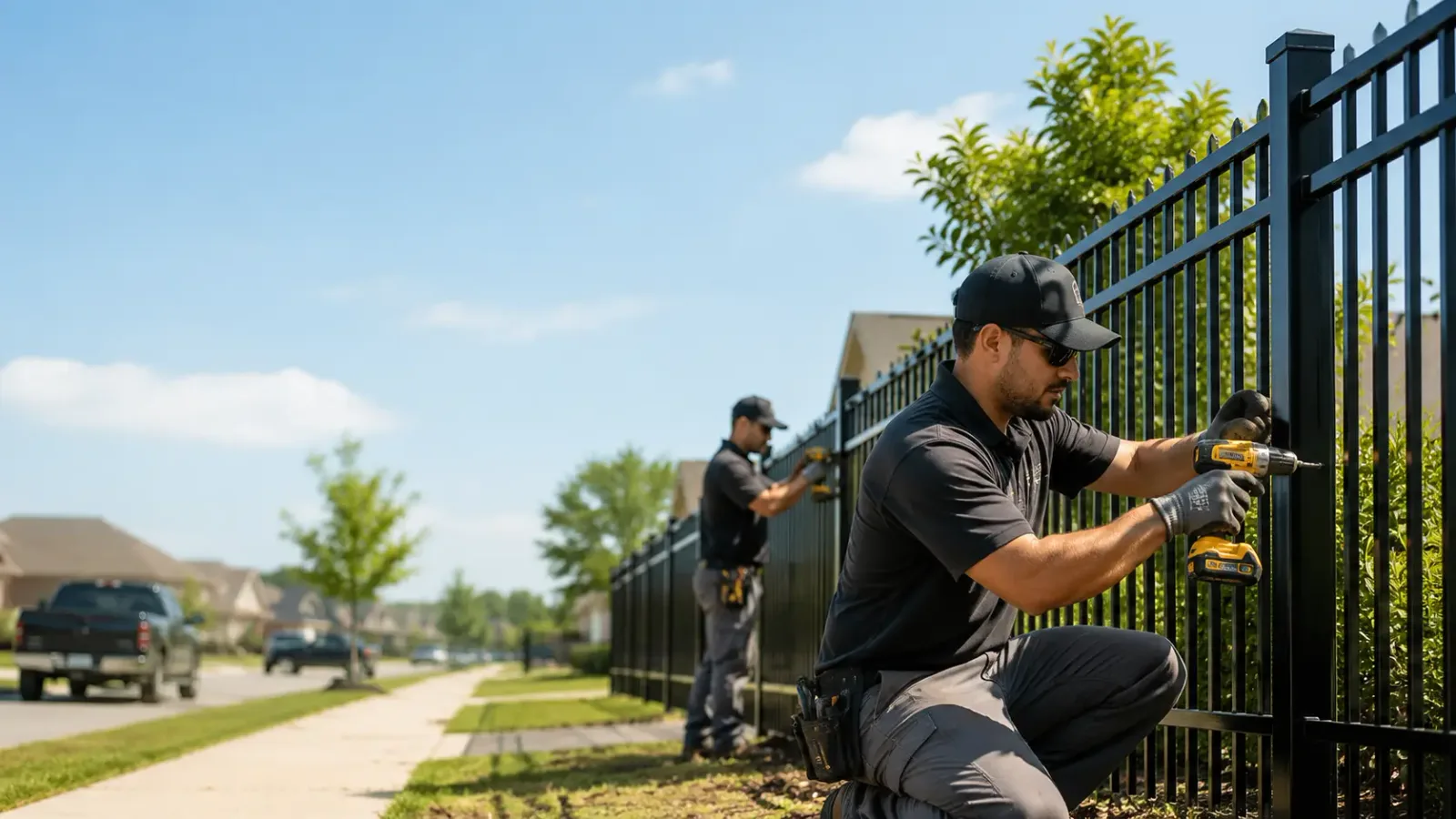 Metal Fence Installation in Kingsburg, CA